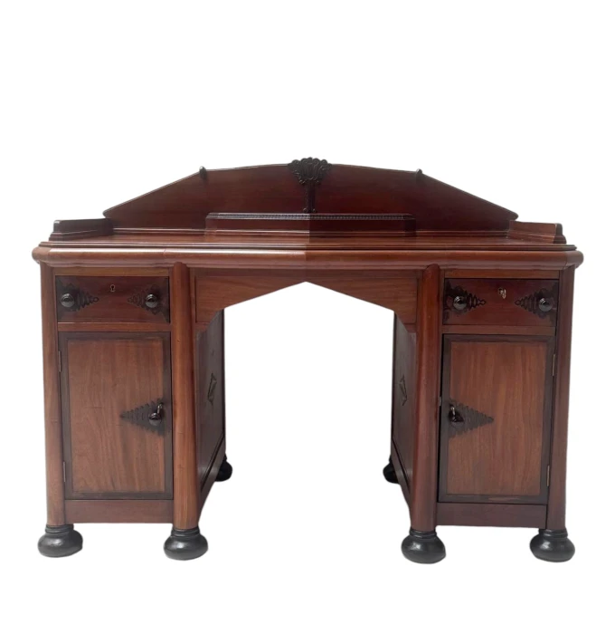Fa. Drilling Art Deco Amsterdamse School Ladies Desk, 1924